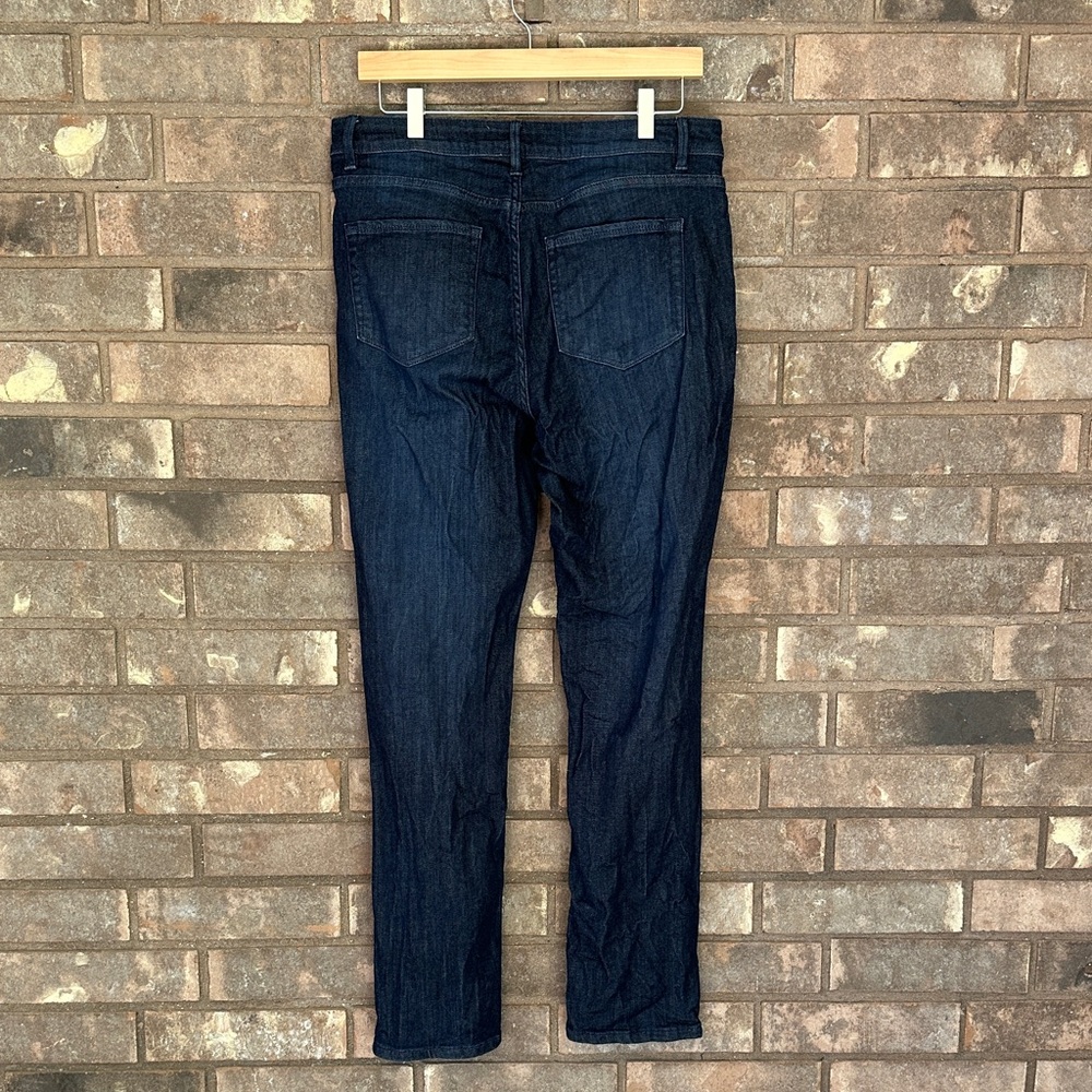 J. Jill Women's High Rise Jeans - Dark Blue - Picture 9 of 11